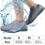Silicone Waterproof Shoe Covers Non-slip Portable Rain Boots