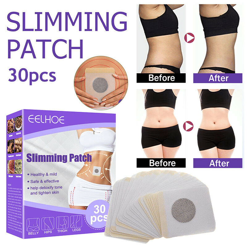Eelhoe Shaping Belly Patch Slimming Fat Burning Sticker 30pcs