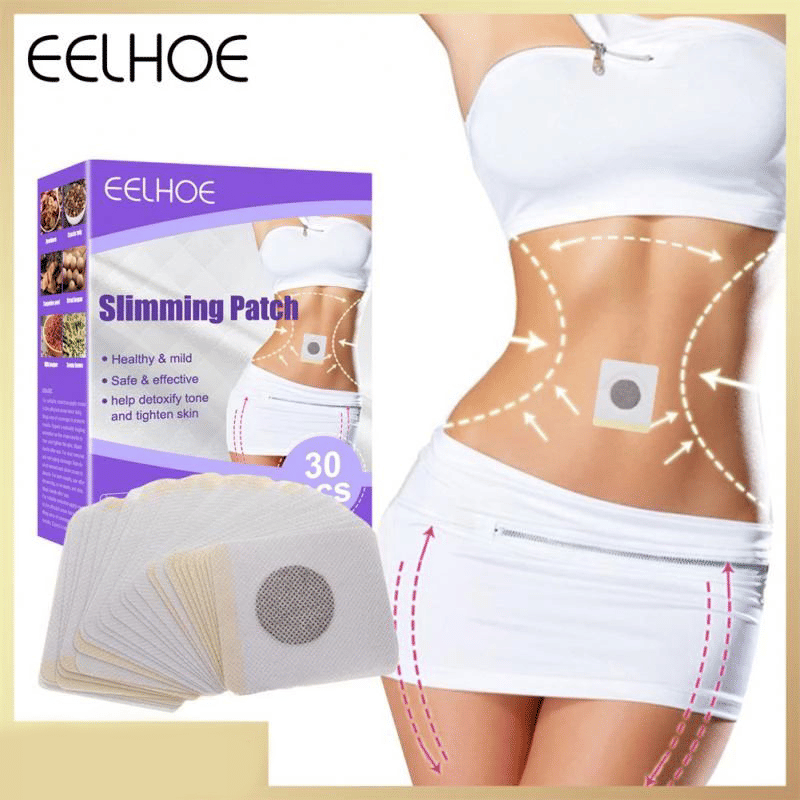Eelhoe Shaping Belly Patch Slimming Fat Burning Sticker 30pcs