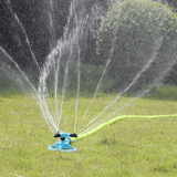 3-Arm Garden Lawn Water Sprinkler 360° Rotating Irrigation System