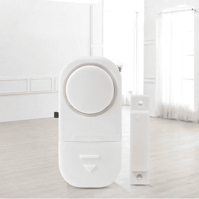 Wireless Window Door Entry Security Burglar Theft Alarm Sensor White