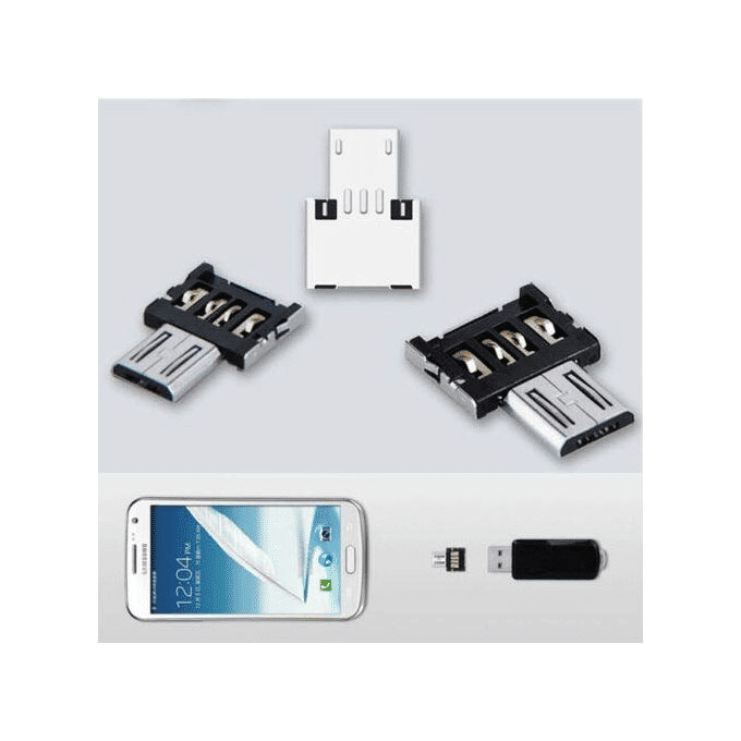 Micro USB Male to USB Female OTG Adapter Converter