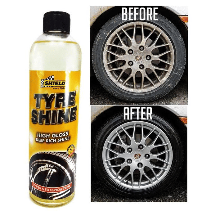 Shield High Gloss Deep Rich Tyres and Rim Shine 500ml