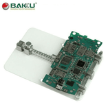 BAKU BK-686 Adjustable Mobile Phone PCB Soldering Holder Silver