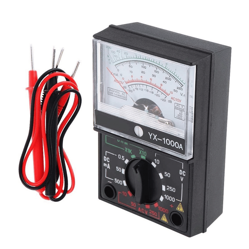 YX 1000A Analogue Multimeter Electrical Voltage Tester AC DC