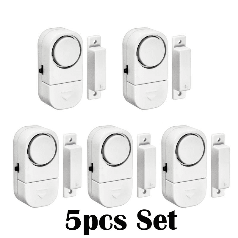 Wireless Door Window Magnetic Security Alarm Sensor 5pcs Set