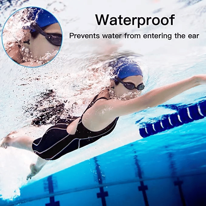 Reusable Silicone Noise Canceling Earplugs Waterproof For Swimming And Sleep