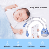 Generic Nasal Aspirator Manual Suction Baby Nose Cleaning Tool