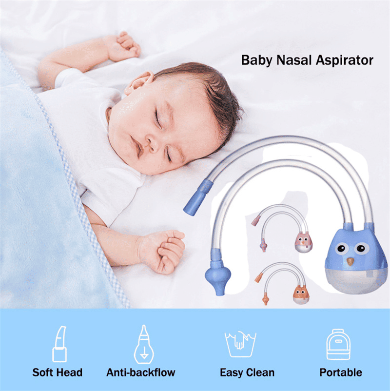 Generic Nasal Aspirator Manual Suction Baby Nose Cleaning Tool