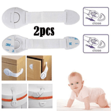 Generic Baby Safety Lock 21cm Cabinet Drawer Protector 2 Pack