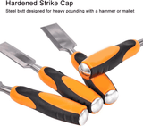 Chrome-Vanadium Steel Wood Carving Chisel Durable Carpentry Tool