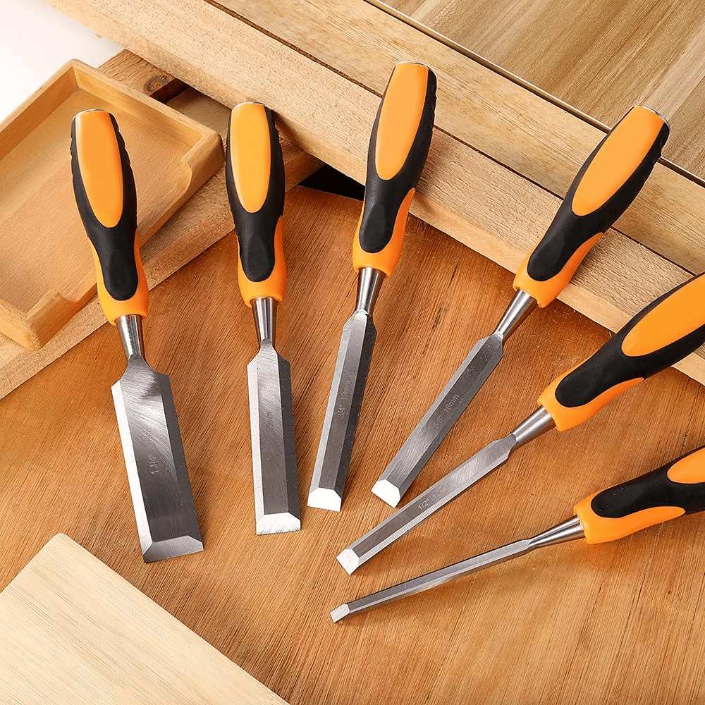 Chrome-Vanadium Steel Wood Carving Chisel Durable Carpentry Tool
