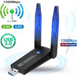 PC-LinKAVEniR 1300Mbps Dual Band USB 3.0 WiFi Adapter