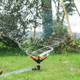 Automatic 360 Degree Garden Sprinkler 3-Nozzle Lawn Irrigation System