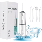 Portable Oral Irrigator Dental Water Flosser 220ml 3 Modes IPX7