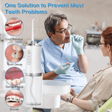 Portable Oral Irrigator Dental Water Flosser 220ml 3 Modes IPX7