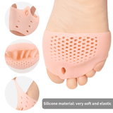 Silicone Forefoot Gel Pads Toe Separator Pain Relief Insoles 2pcs