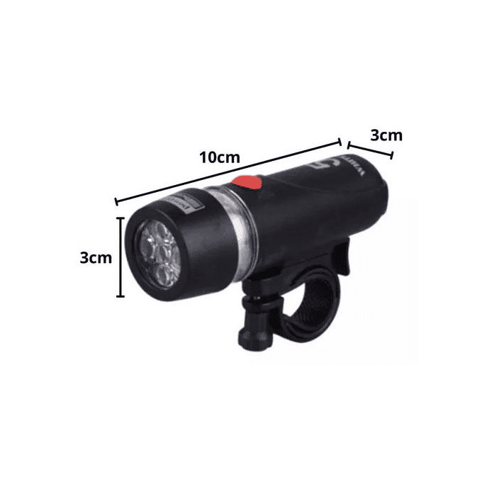 LED Bike Headlight 300 Lumens with 4 Modes and Taillight