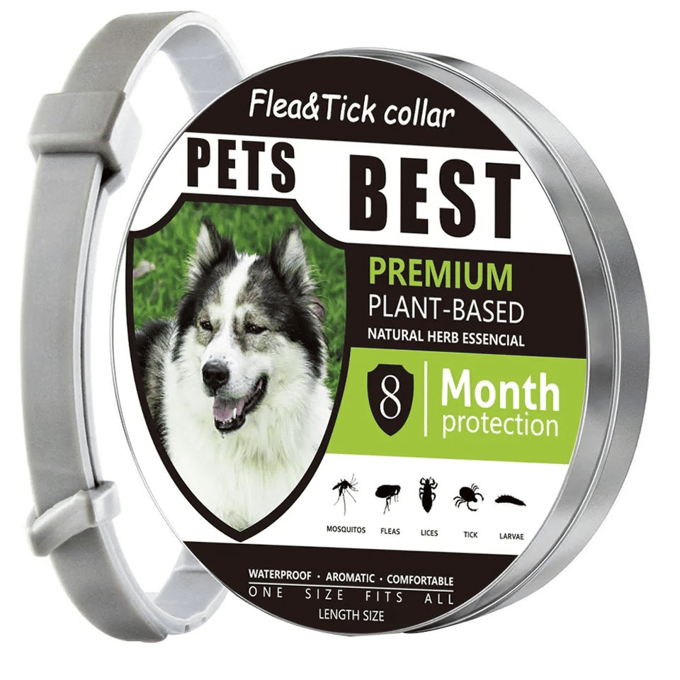 Flea and Tick Collar for Dogs Natural Ingredients Waterproof