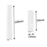 Generic Car Door Protector Strips Anti Collision Guard 8PCS