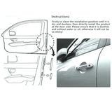 Generic Car Door Protector Strips Anti Collision Guard 8PCS