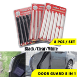 8PCS/SET Car Door Protector Strips Anti Collision Door Guard