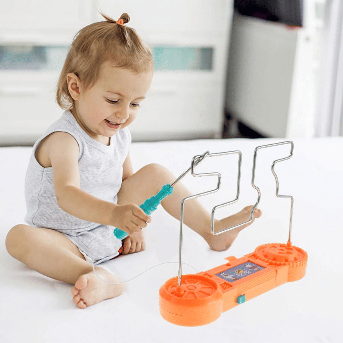 Generic Electric Buzz The Wire Maze Game Skill Toy