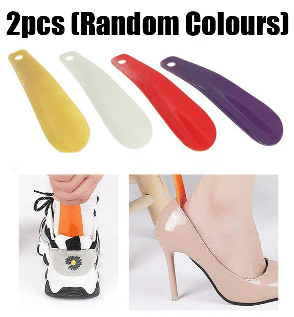 Professional Shoe Horns Spoon Shape Shoe Lifter 2pc Set