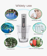 Water Quality Tester Digital TDS Meter Set 0-9990 Ppm Range