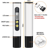 TDS Meter Digital Water Quality Tester for Aquariums and Hydroponics