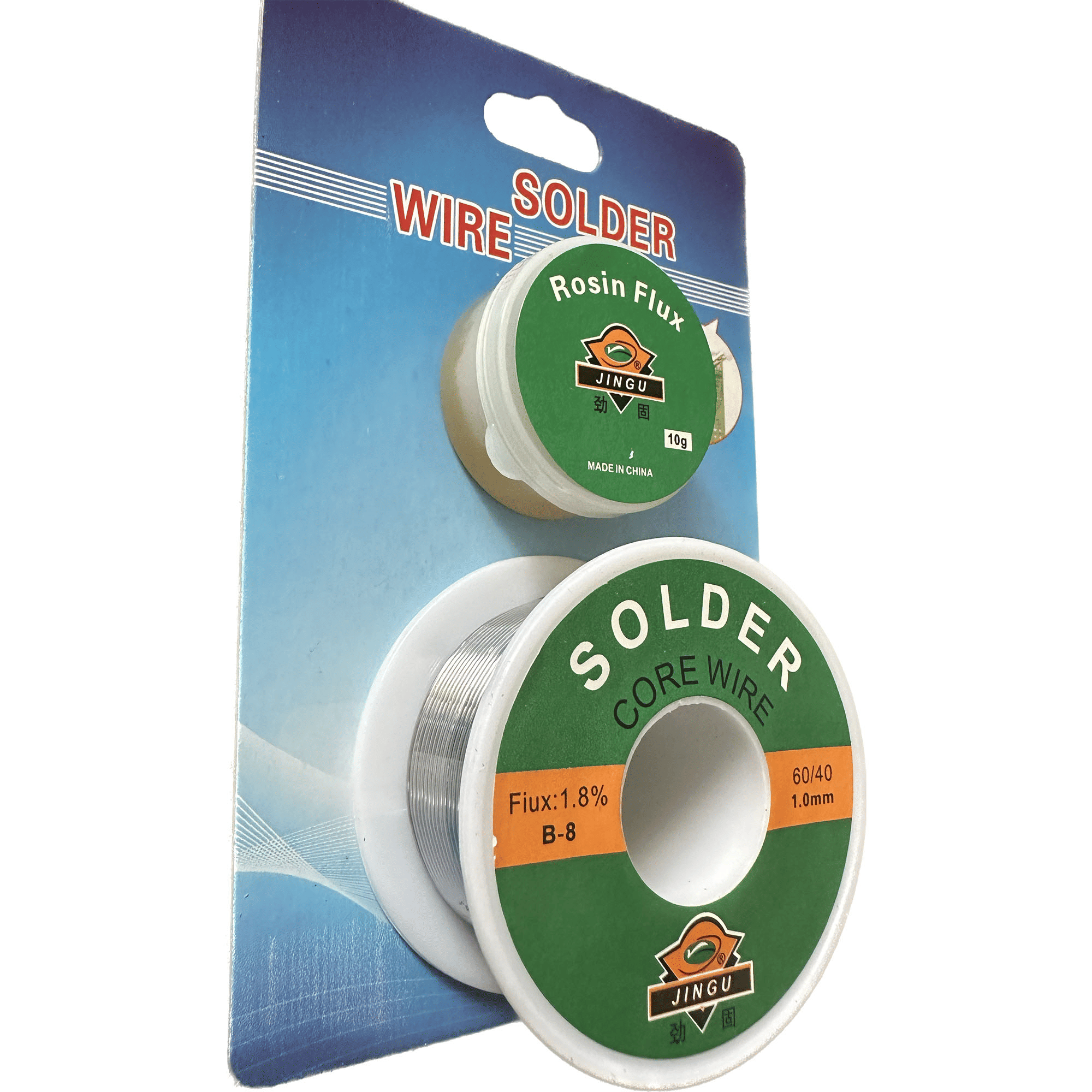 2pcs Solder Wire and Rosin Flux Paste Welding Set 60/40