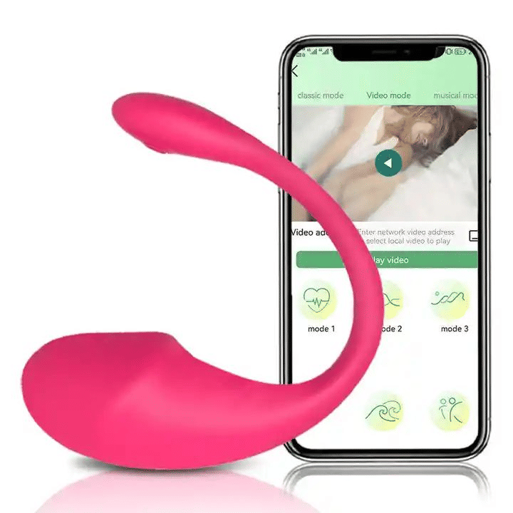 Generic Wearable App-Controlled G-Spot Vibrator With Remote Clitoral Stimulator