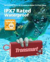 Tronsmart Trip Portable Bluetooth Speaker Waterproof Red