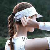 Rexchi XMZ249 Adjustable Sun Visor Cap Sport Tennis Golf White
