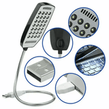28 LED Flexible Reading Desk Lamp USB Powered Book Light