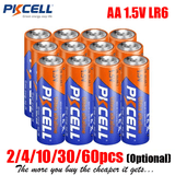 PKCell AA Alkaline Batteries 1.5V LR6 Pack