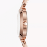 Fossil Kerrigan Women's Watch Three-Hand Rose Gold-Tone Stainless Steel