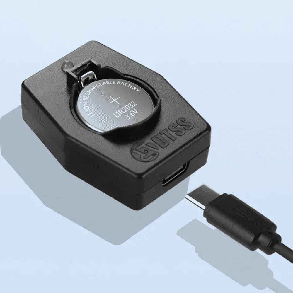 Portable Mini Button Cell Battery Charger Type-C 3.6V USB