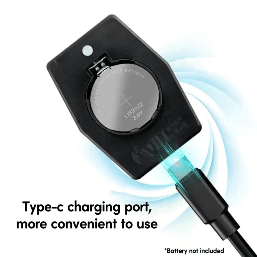 Portable Mini Button Cell Battery Charger Type-C 3.6V USB
