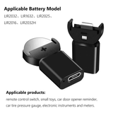 Generic Lithium Coin Battery Charger for CR2032 LIR2032 Type-C