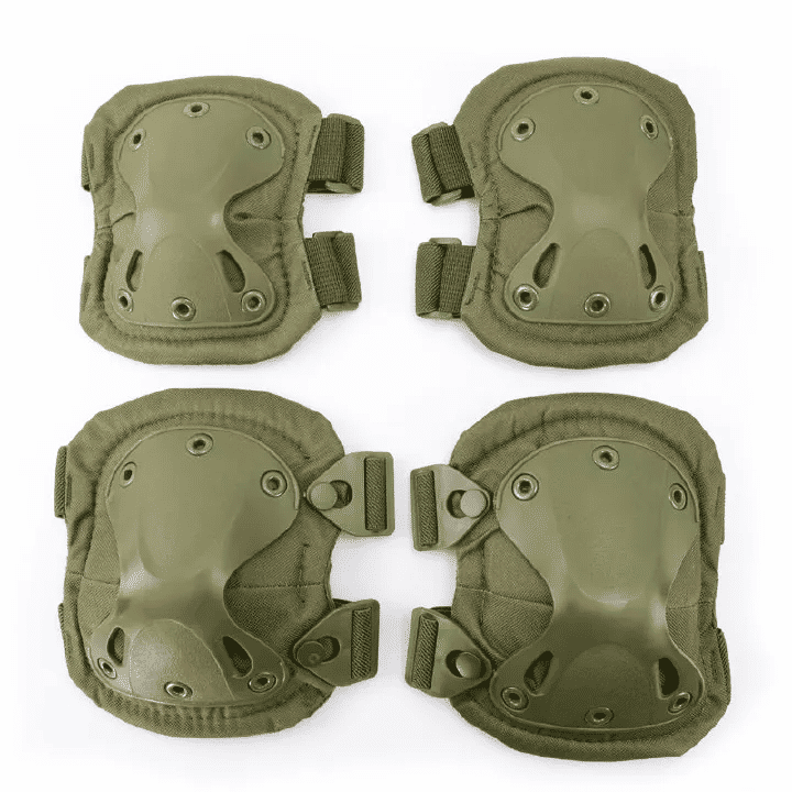 4PCS Outdoor Sport Tactical Kneepad Elbow Pads Military Knee Protector Army Airsoft
