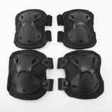 4PCS Outdoor Sport Tactical Kneepad Elbow Pads Military Knee Protector Army Airsoft