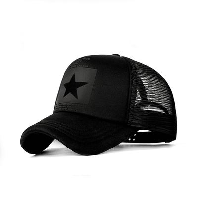 BAMBOO Unisex Breathable Mesh Baseball Cap Adjustable Sun Visor Plain Hat