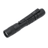 Mini LED Flashlight Portable Aluminum Alloy Penholder Torch for Camping