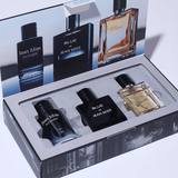 JEAN MISS 3-Bottle 30ml Men's Perfume Gift Set Woody Scent