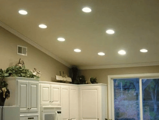6W LED Recessed Ceiling Light Round Panel Lamp 6000K Cold White 12cm for Home Office Commercial Lighting