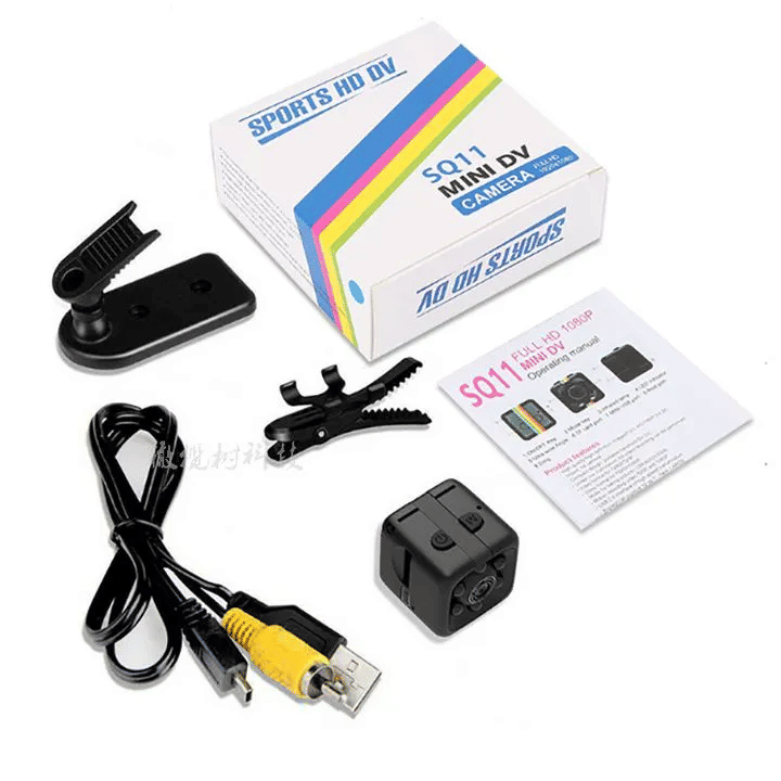 Spy Camera Full HD 1080p Hidden Mini Camera Video Recorder IR Night Vision Webcam
