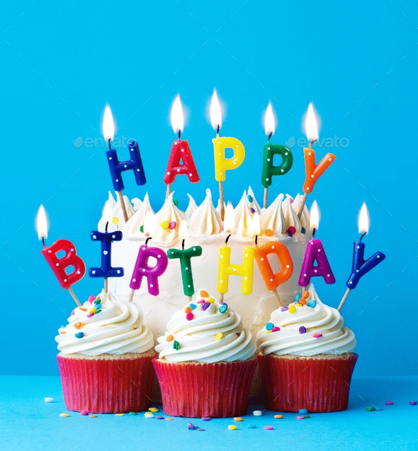 Happy Birthday Candle Set Colourful Party Letter Cake Decoration Topper