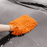 Double Sided Microfiber Car Wash Glove Window Dust Cleaning Towel Kitchen Accessories