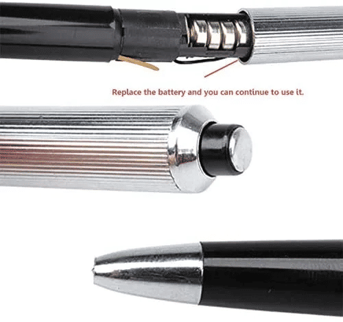 Harmless Electric Shocking Pen Funny Prank Trick Gag Gift Toy with Battery